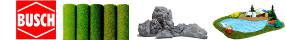 Busch Flocken & Steumaterial