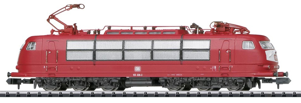 Modell einer Osterei E-Lok von Trix